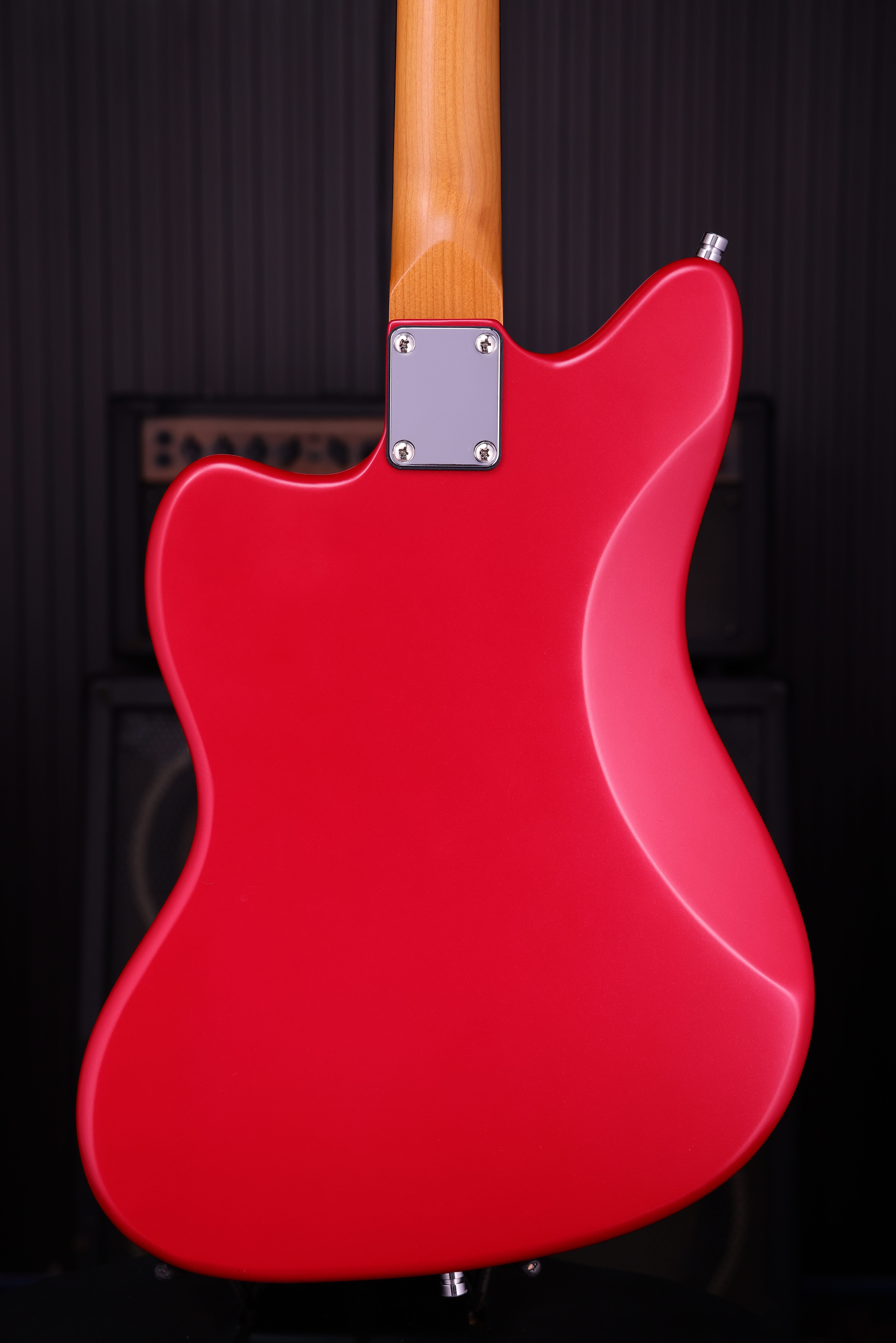 PJ-3 Candy Red P90 E-Gitarre